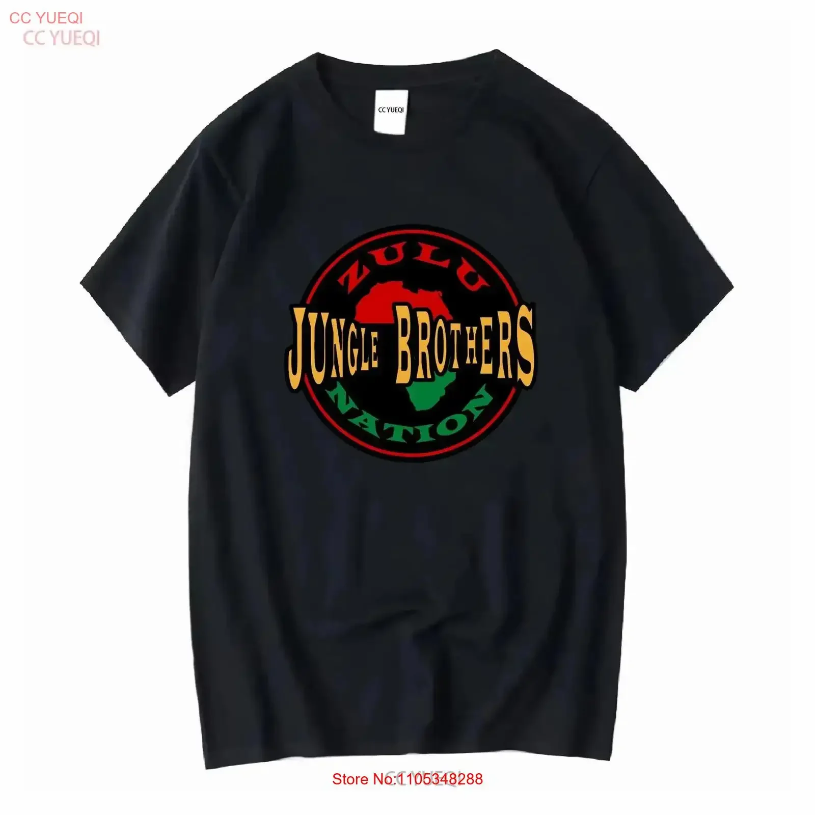 Hip Hop Jungle Brothers Native Tongues Universal Zulu Nation Mike Gee T Shirt vintage Washed Versatile Top For Everyday Wear