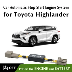 Automatic Start Stop Engine System Relay For TOYOTA Highlander XU70 Car Automatic Stop Start Engine Kit For Kluger