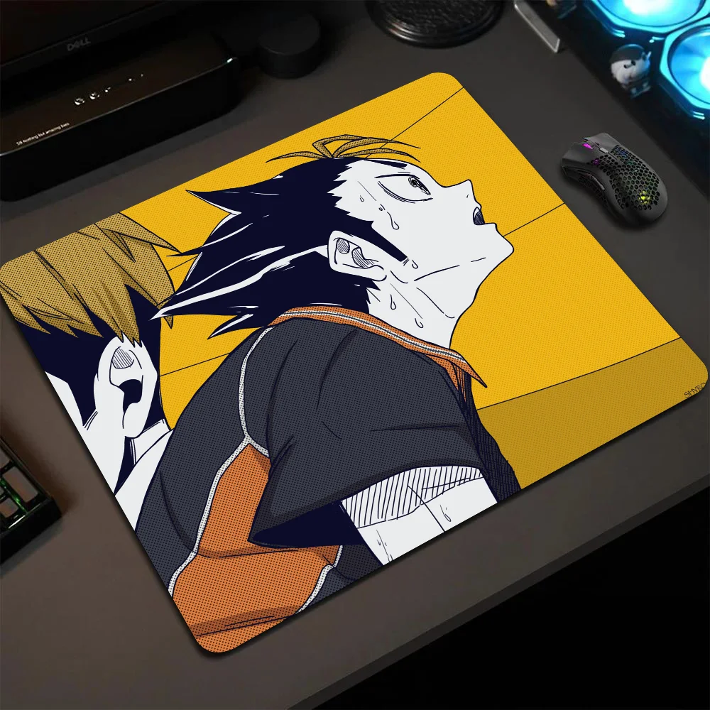 

Haikyuu Japanese Anime Mousepad Small LockEdge Mouse Pad For Gamers Computer Desk Pad Anti-slip Rubber