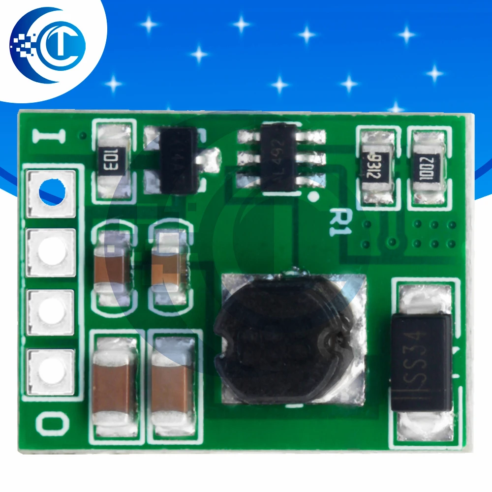 DC-DC Boost Converter with Enable Switch 3V-5V to 5V/9V/12V
