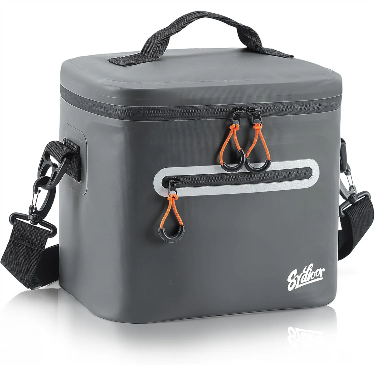 

Soft-Sided Cooler Bag, 7/16/30 Can Insulated Lunch Box, Waterproof Leak-Proof Portable for Work Beach Camping Picnic