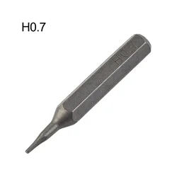 Mini Hex Magnetic Screwdriver Bits H4×28mm H0.7 H0.9 H1.5 H2.0 H3.0 H4.0 Screwdriver Bits 4mm 5/32 Inch Bit Drill Hand Tools