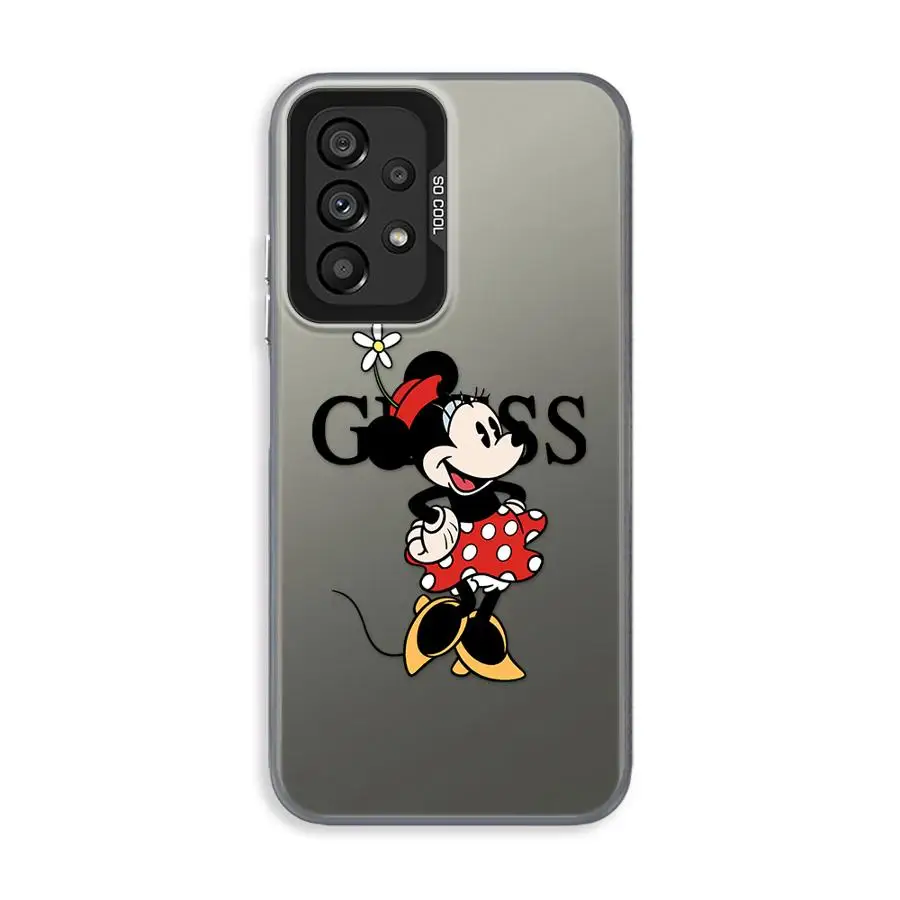 

Disney Mickey Minnie Mouse Phone Case for Samsung Galaxy A26 A36 A71 A51 A56 A54 A55 A72 A73 A52 A53 A35 Soft Shell