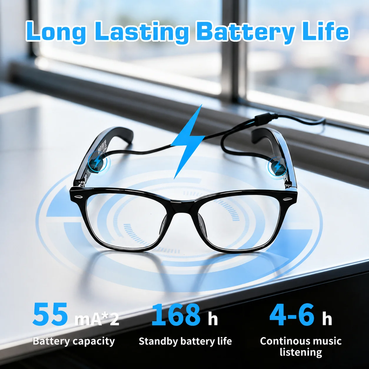 GT35 Smart Glasses with AI Tra - Audio Music Bluetooth review and price