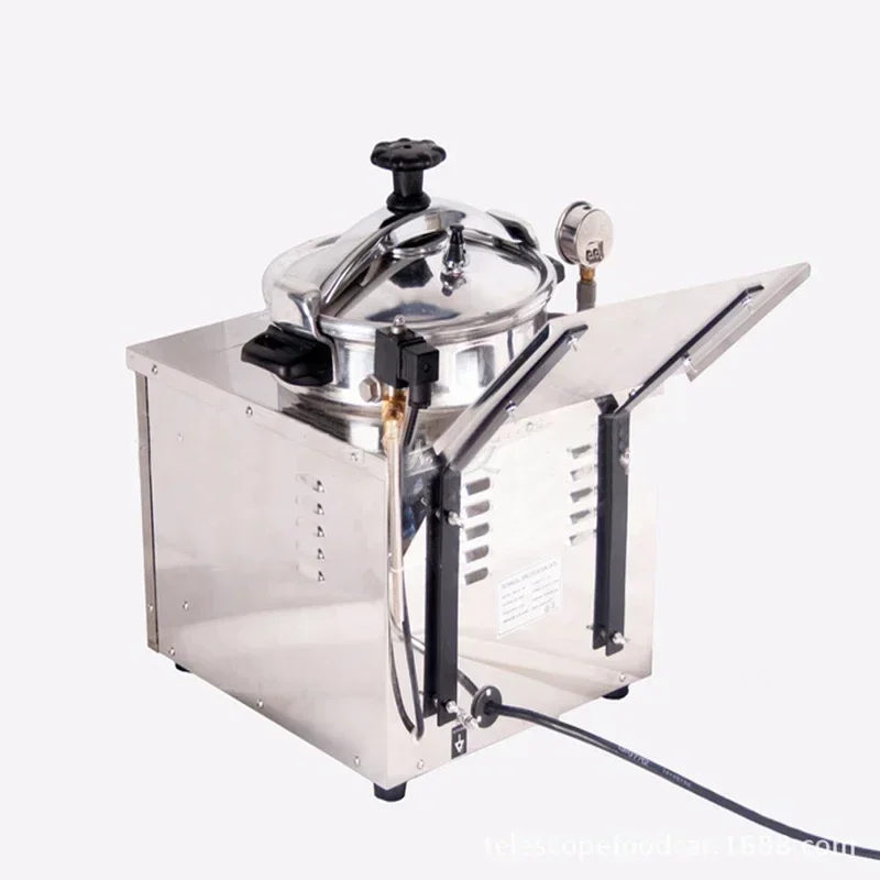 MDXZ-16 16L Food Oven Fryer Stainless Steel Pressure Electric Fryer Commercial Food French Fries Fried Chicken