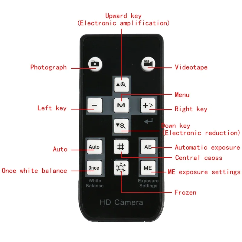 50MP FHD 1080P 4K HDMI USB Digital Electronic Industrial Video Microscope Camera C-Mount TF Card Storage Picture Video Recorder