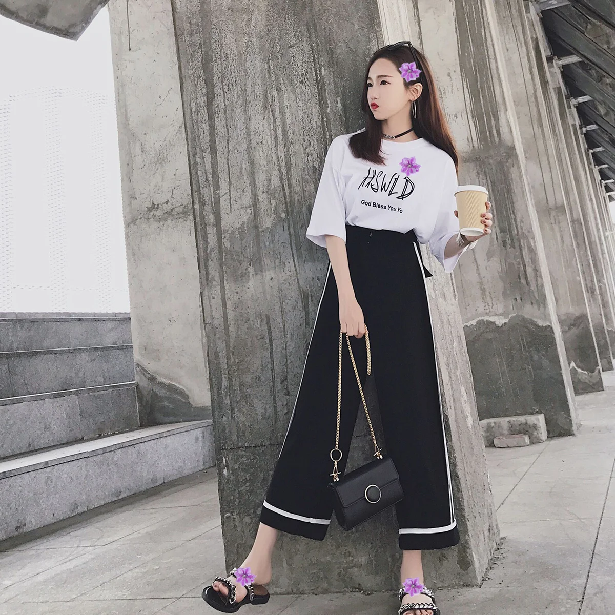 

50 pcs 3Cm Nine-Petal Diamond Polyester Flowers For Diy Hat Supplies Crafts Decor Handmade Accessories Purple Beads