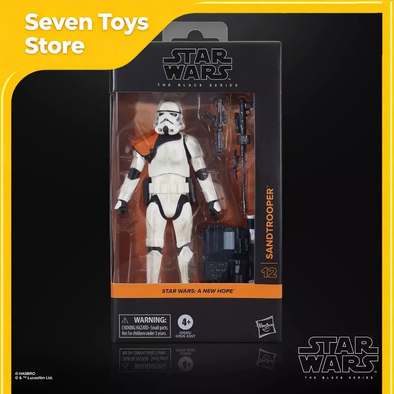 

6-Inch The Black Series Star Wars: A New Hope Sandtrooper Action Figure Star Wars Figure Collect Model Desk Ornaments Toy Gift