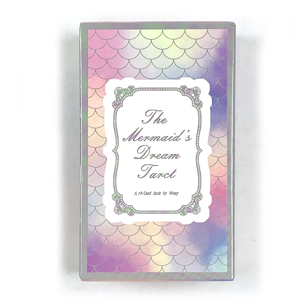 The Mermaid's Dream Tarot Cards 78 Beautiful Tarot Cards For Divination Party Game,Ideal for Travel, Spiritual Practices & Gift