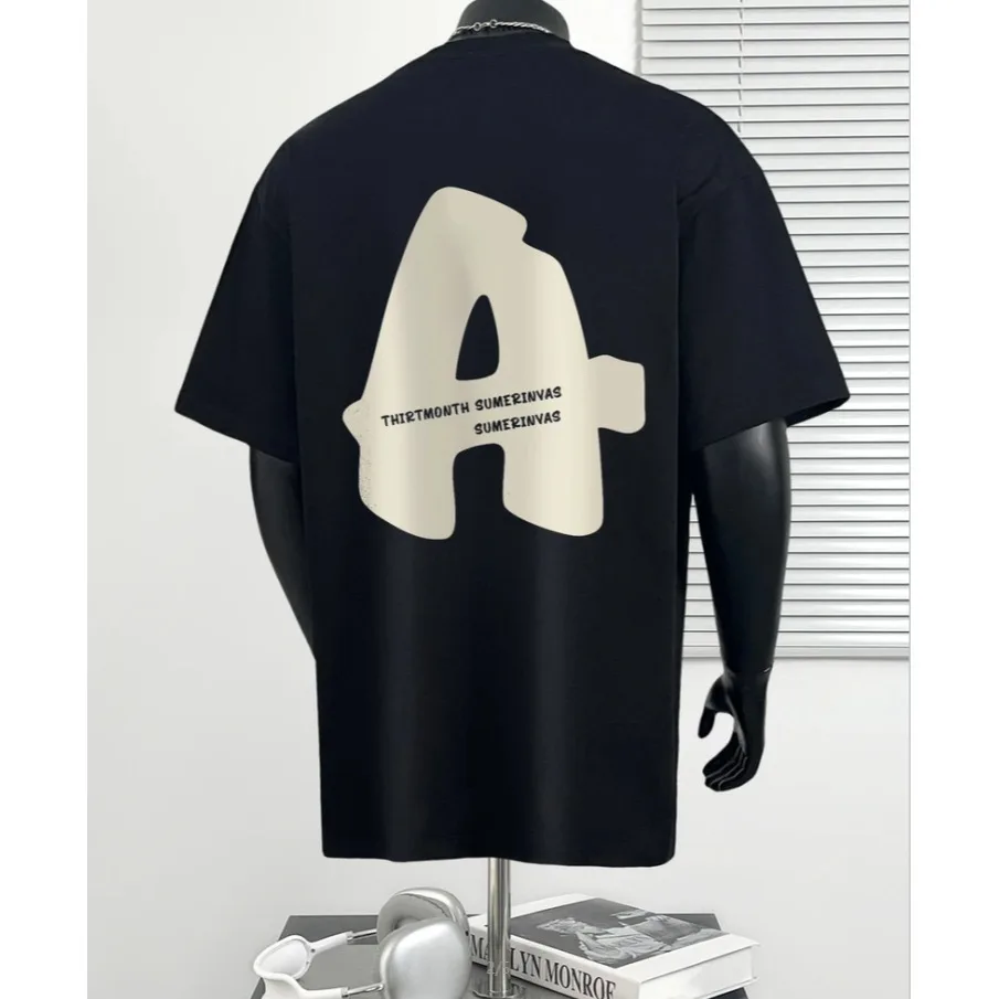 American Men's Black Oversized T-shirt S-5XL 100% Cotton Graphic T Shirts Printed Tops Harajuku Men's Clothes My Body My Choice
