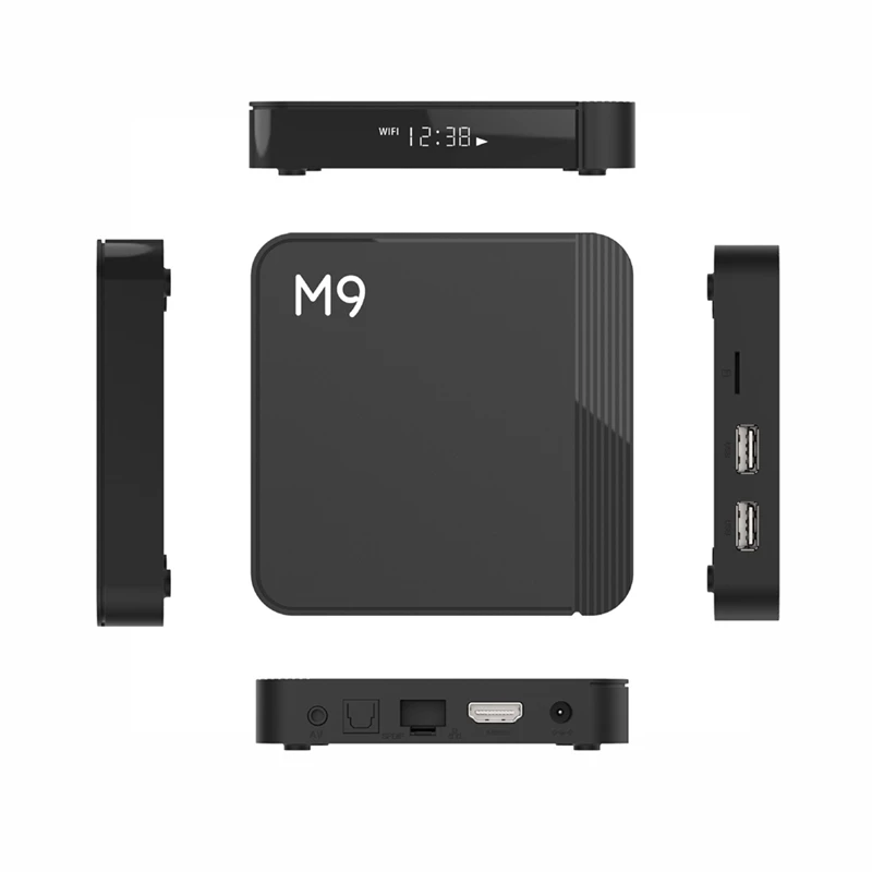 Android 11.0 Smart TV Box M9 S905Y4 Quad Core 4GB 16/32GB Dual Wifi BT5.0 4K HDR AV1 Google Voice Media Player