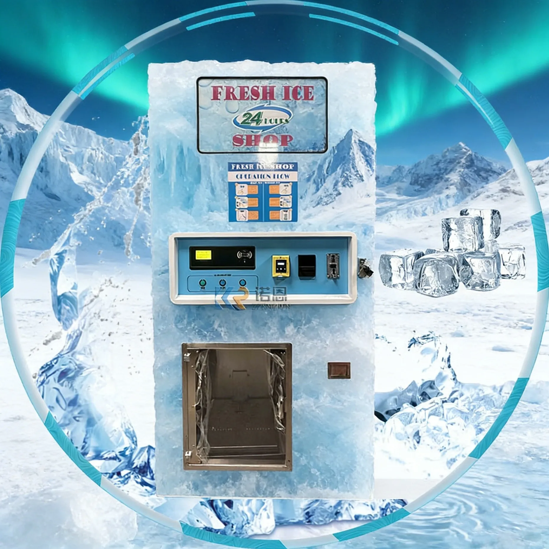 

Vending Machine Supplier Maquina Expendedora De Hielo Ice Maker Vending Machine Ice Cube Ice Vending Machine