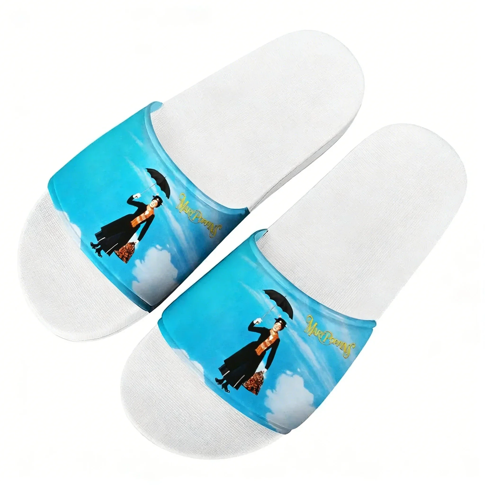 

Mary Poppins Sandals Home Slippers Water Shoe Men Women Teenagers Fashion Bathroom Beach Swimming Pool Shoes Custom Slipper