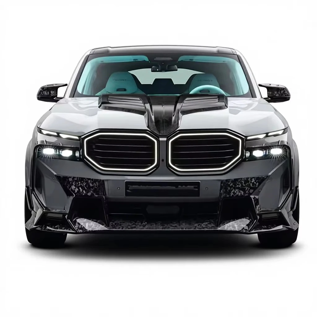 MSY Style High Quality Carbon Fiber Body Kit for XM Front Lip Side Skirt Spoiler Hood Rear Diffuser Wide Body Kit