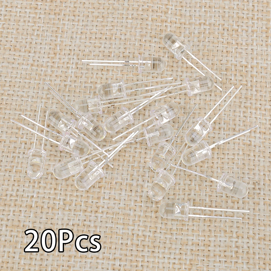 20Pcs 5mm LED Mini Instrument Cluster Gauge Light Bulbs Fit for Chevy Cadillac GMC Hummer Pontiac Oldsmobile Isuzu Buick New