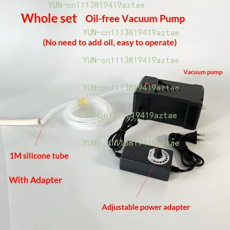 Lab Mini Electric Vacuum Suction Pump 12V 18L/MIN -60kpa Negative Pressure Pump Buchner funnel filter bottle 250/500/1000ml
