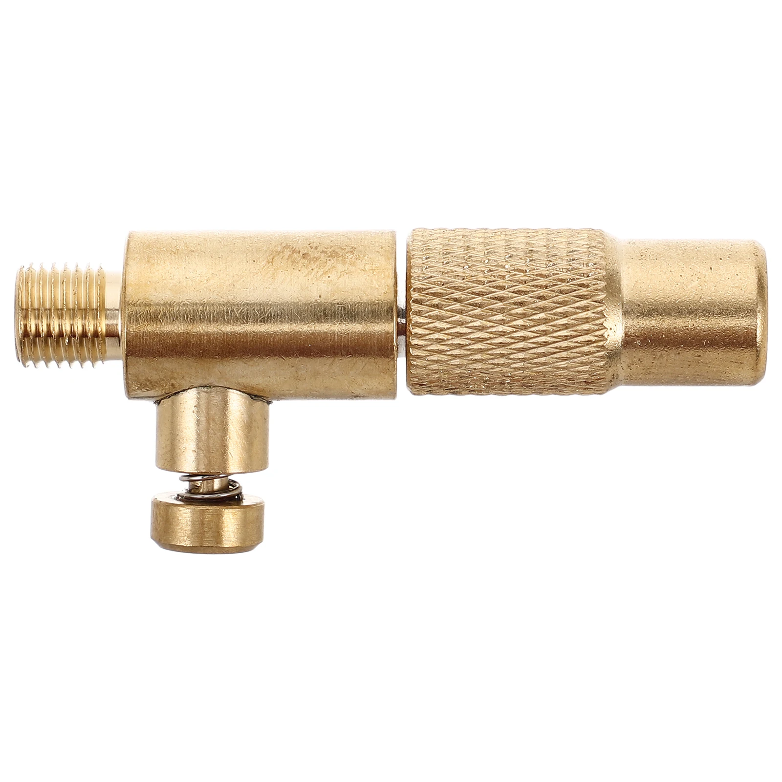 

Car Inflatable Pump Connector Air Quick Release Gas Nozzle Golden Metal Inflator Adapter