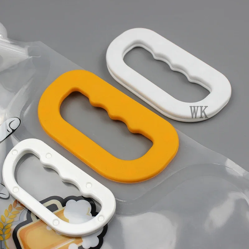 

Factory Food Packaging Handle Plastic Shopping Rice Bag Carrying Handle