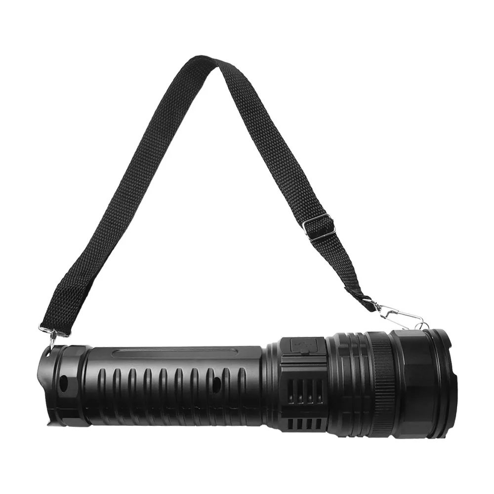 Rechargeable Laser Flashlight Emergency Powerful Strong Light Torch Spotlight LED Work Flashlight Inspection Repairs