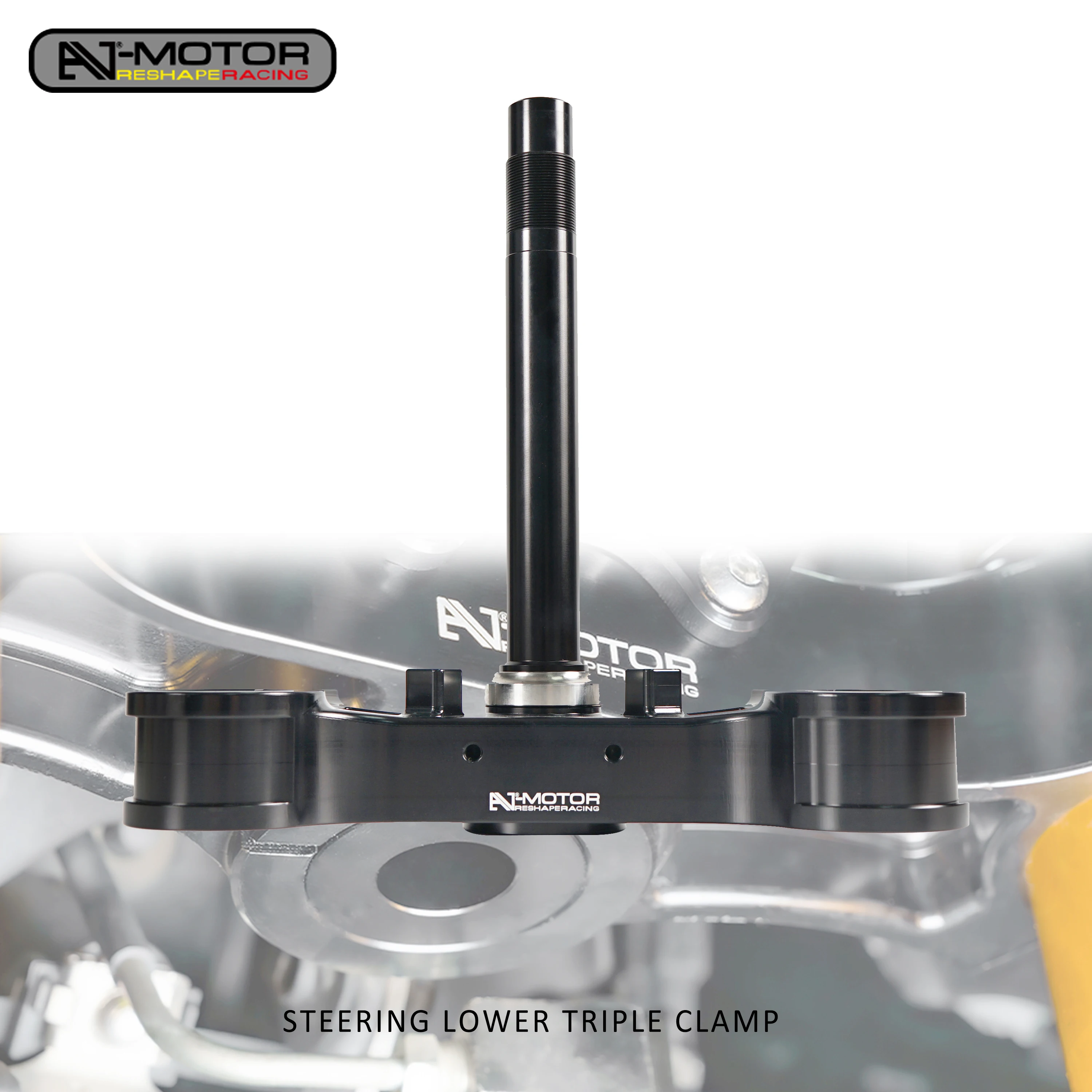 AJ-MOTOR Motorcycle Steering Lower Triple Clamp For Yamaha YZF-R3 2019-2026 YZF-R25 2019-2026