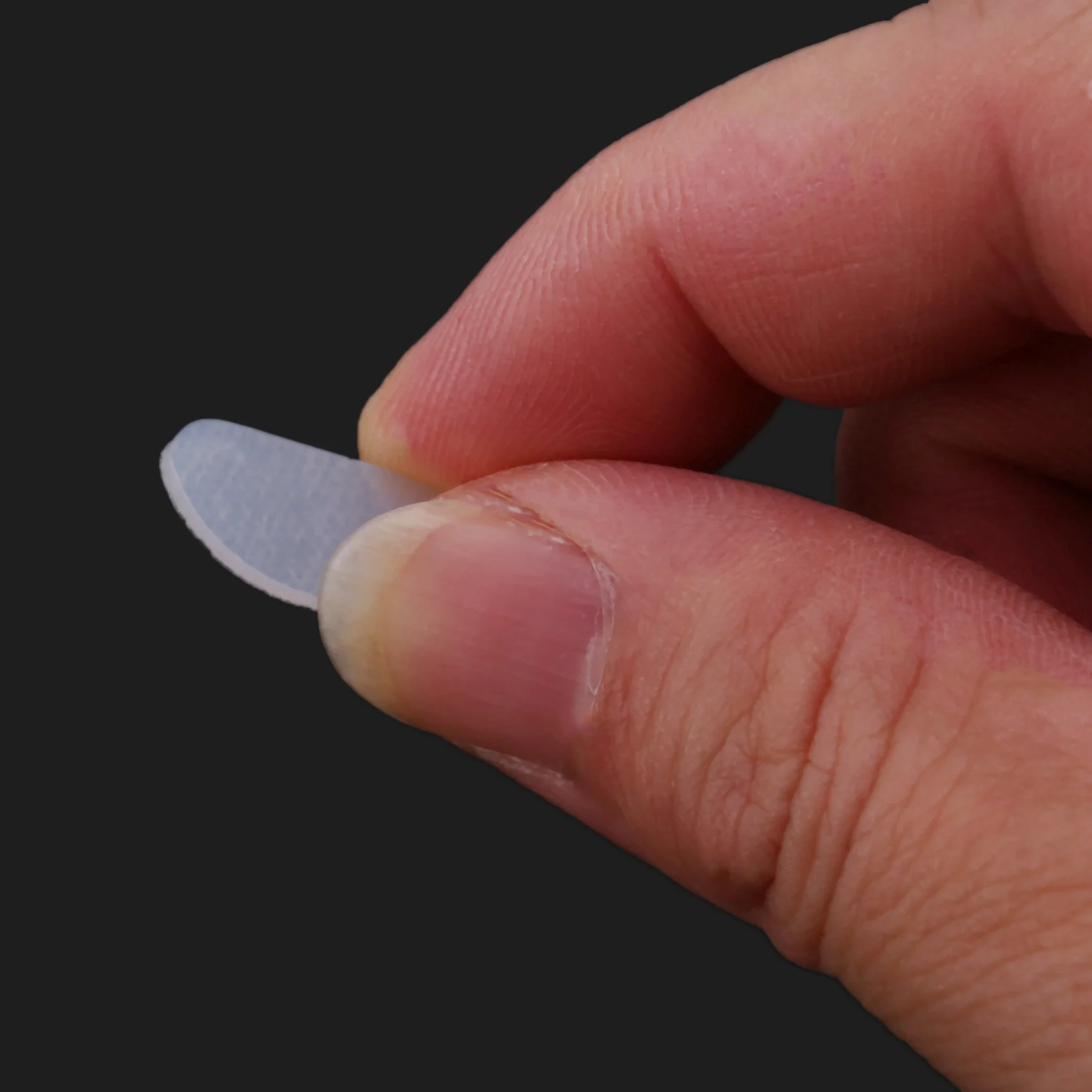 ABP-90 أزواج من وسادات الأنف للنظارات اللاصقة المصنوعة من السيليكون المضادة للانزلاق للنظارات (شفافة، 1.5 مم) #3