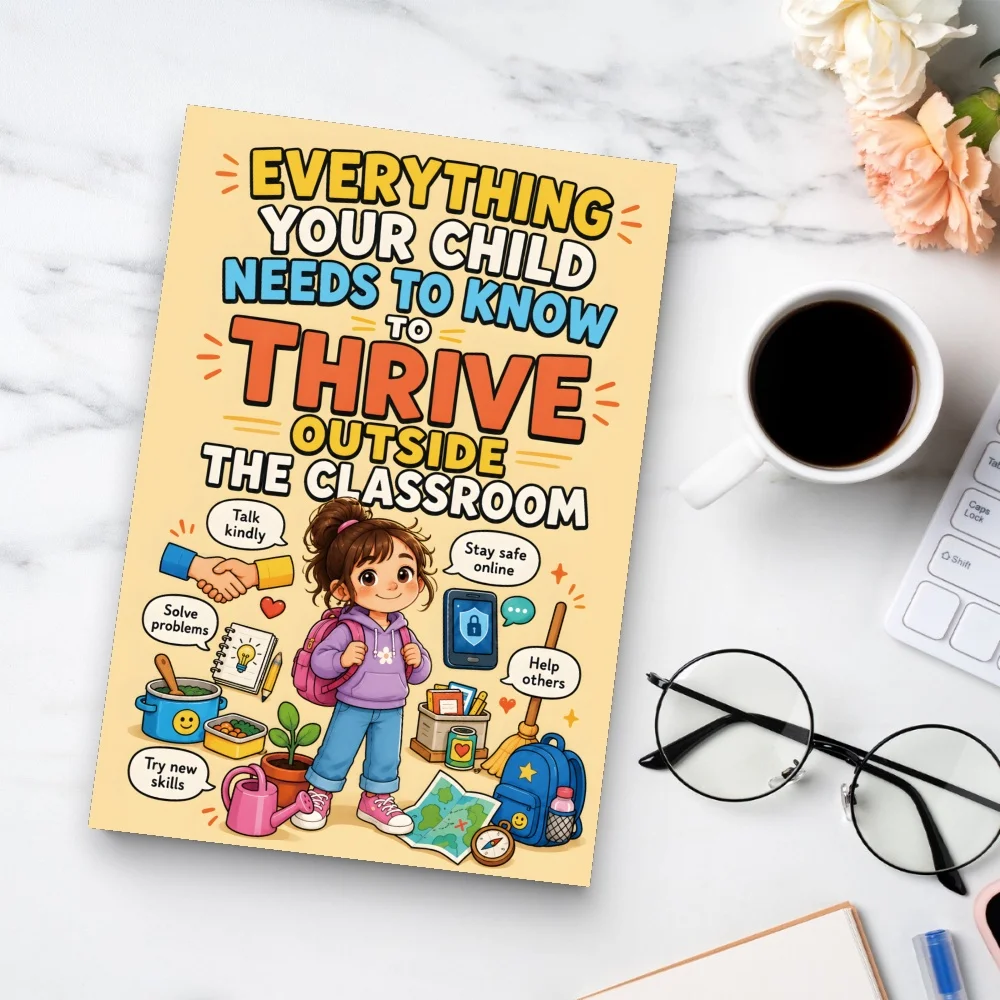 Everything Your Child Needs to Know to Thrive Outside the Classroom, Practical Life Skills Guide for Kids with Independence