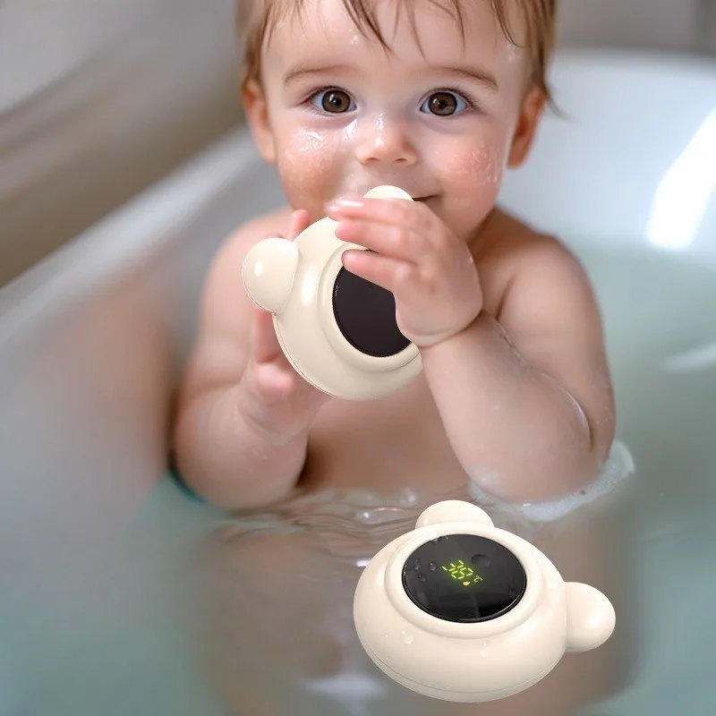 ميزان حرارة الطفل حديث الولادة، مراقبة درجة حرارة الماء، شاشة ديجيتال، ميزان حرارة حمام الطفل للاستخدام المنزلي