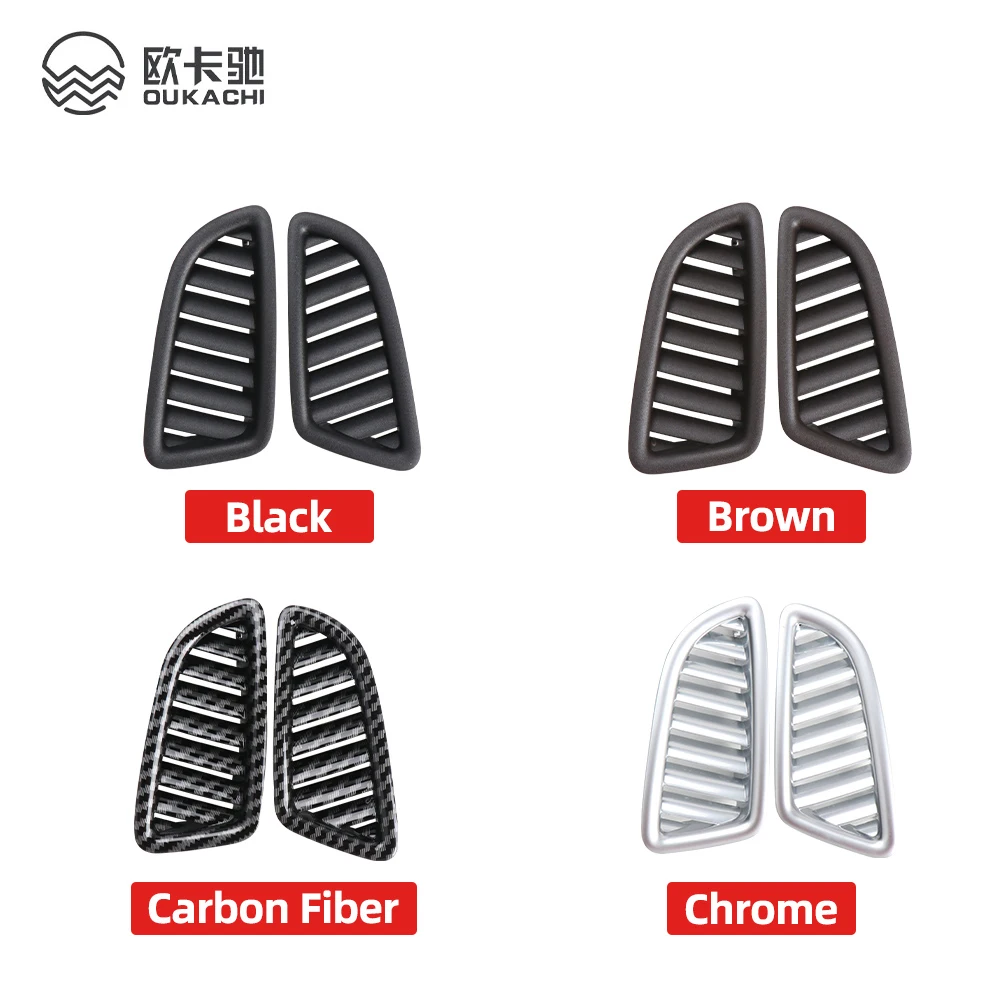 Car Left Right Air Conditioning AC Vent Grille Trim Cover For Mercedes Benz C GLC Class W205 W253 C200 C260 C300 GLC260