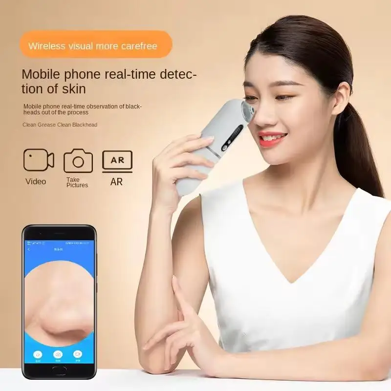 Facial Pore Cleaner Blackhead Visual Remover Vaccuum Pore Cleaner Instrument