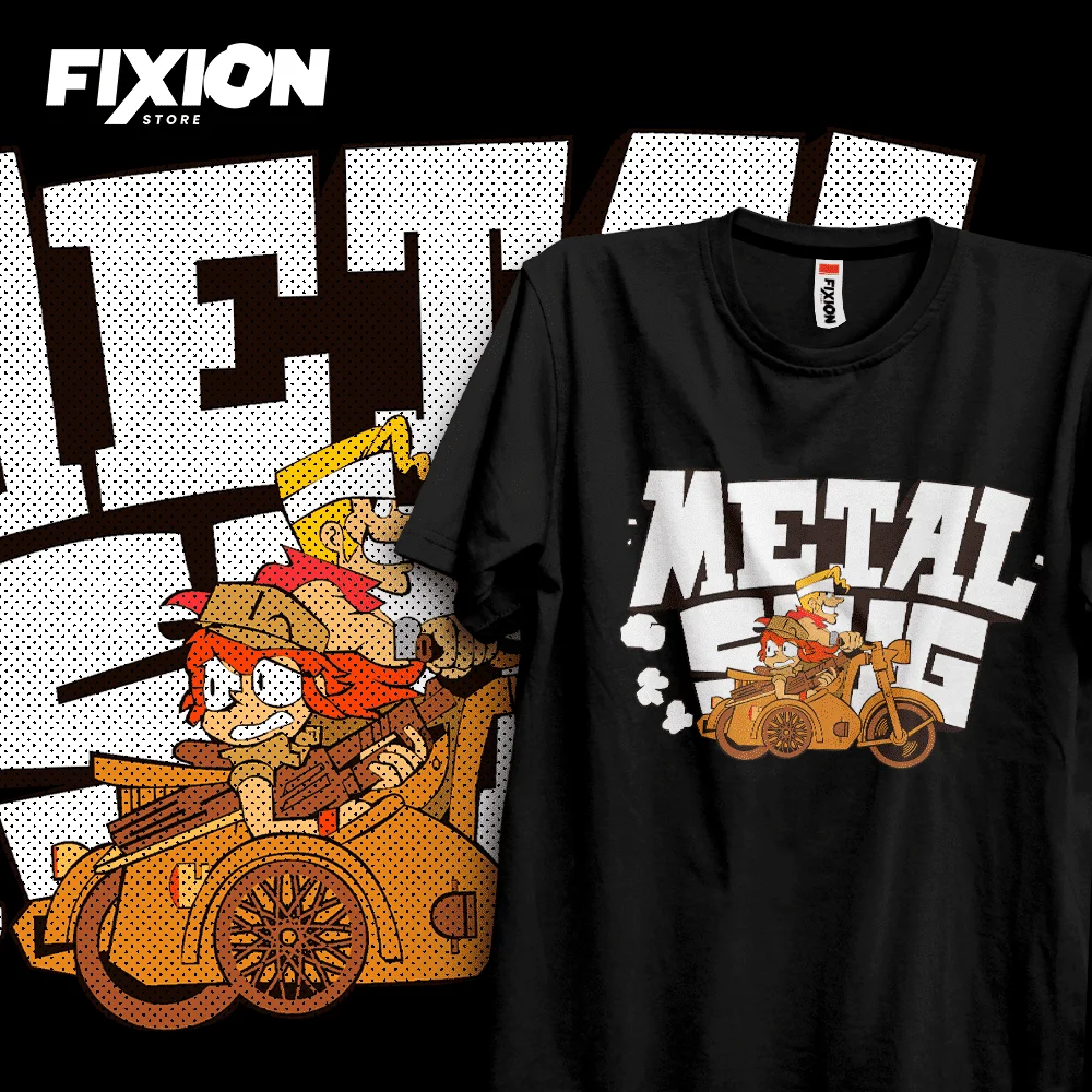 Metal Slug – N/Febrero 2023 Anime T Shirt Manga Gift For Anime Lover All Size Cotton