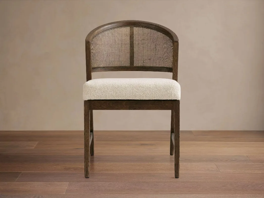 R American Solid Wood Dining Chair Family Utility Dining Table Chair