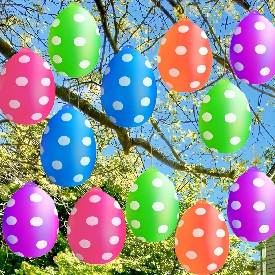 

1PC Inflatable Easter Egg Decoration for Outdoor Garden Lawn Party Easter Courtyard Ground Decorations