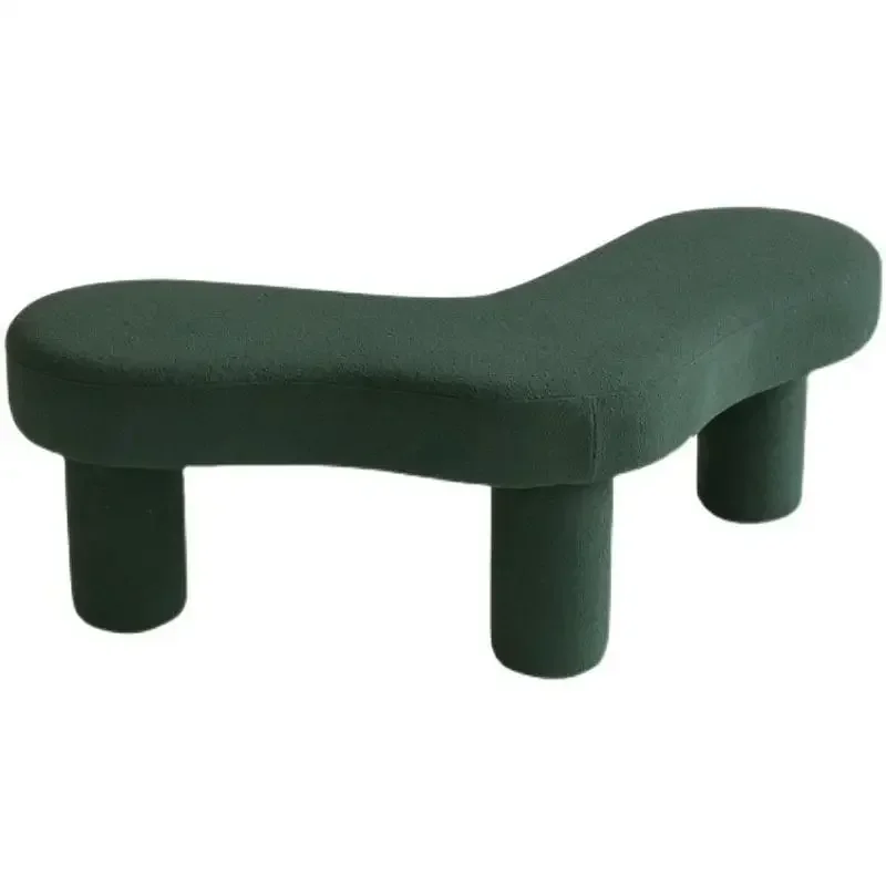 

Clothing store, creative shoe changing stool, personalized light luxury home seat, sofa stool