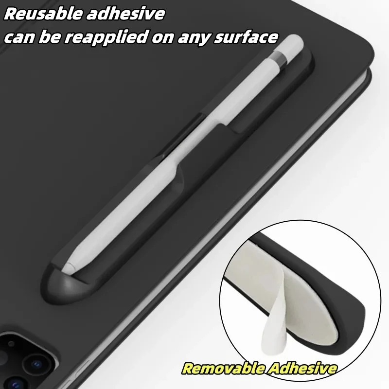 Imagem -04 - Estojo de Silicone com Slot para Caneta Porta-capacitores Apple ou Geração Samsung s6 Lite s7 s8