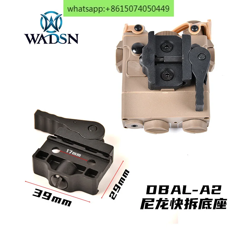 DBAL-A2 metal base laser indicator nylon quick and slow disassembly bracket accessories