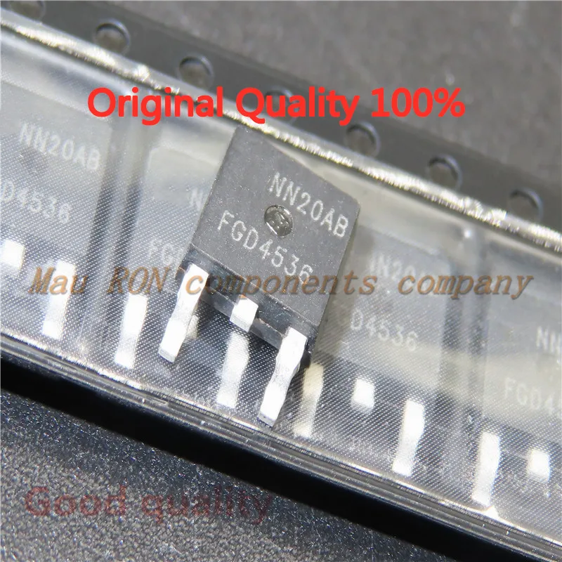 10PCS/LOT 100% Quality FGD4536 TO252 TO-252 LCD plasma tube In Stock The original second-hand test is good