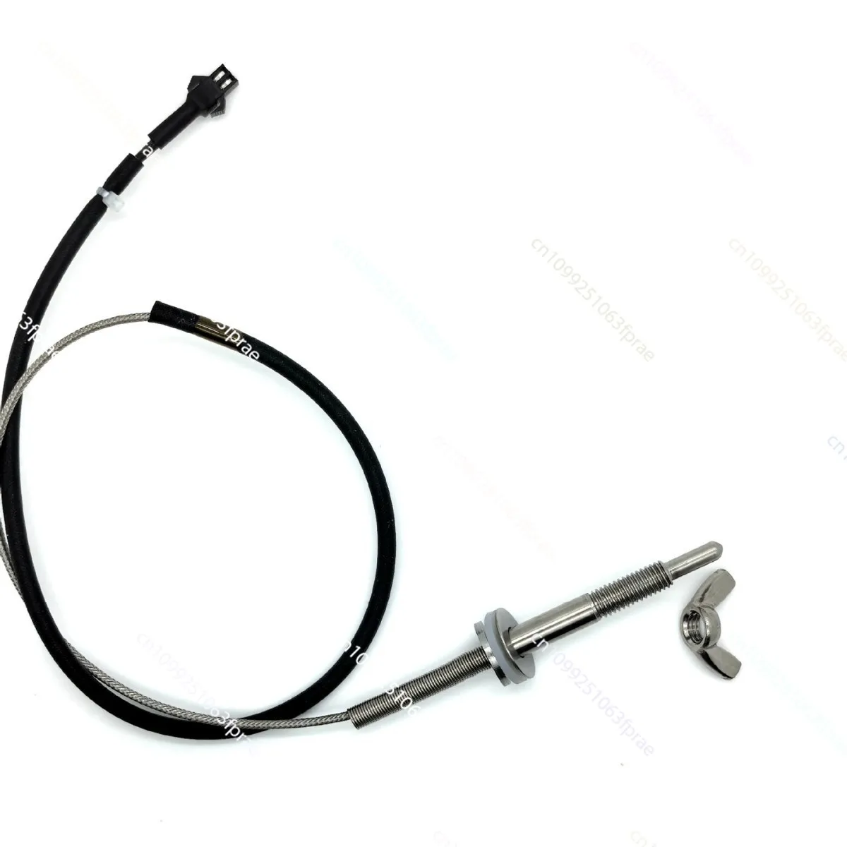 

Furnace Temperature Probe Sensor 6480 PT1000-63P580 Straight Pipe with Butterfly Buckle/spring 600 ℃