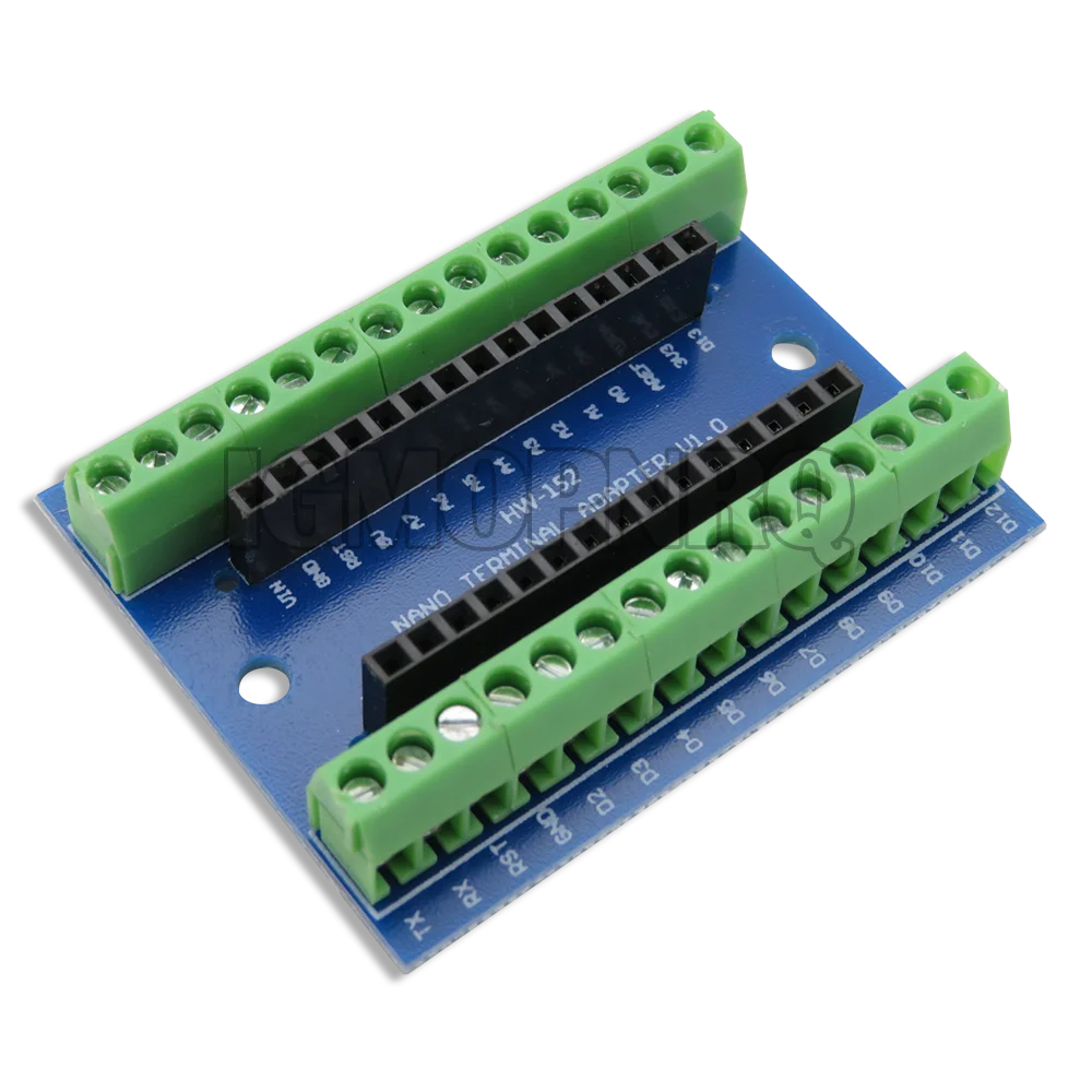 NANO V3.0 Controller Terminal Adapter Expansion Board ATMEGA328P NANO IO Shield Simple Extension Plate For Arduino AVR Nano 3.0