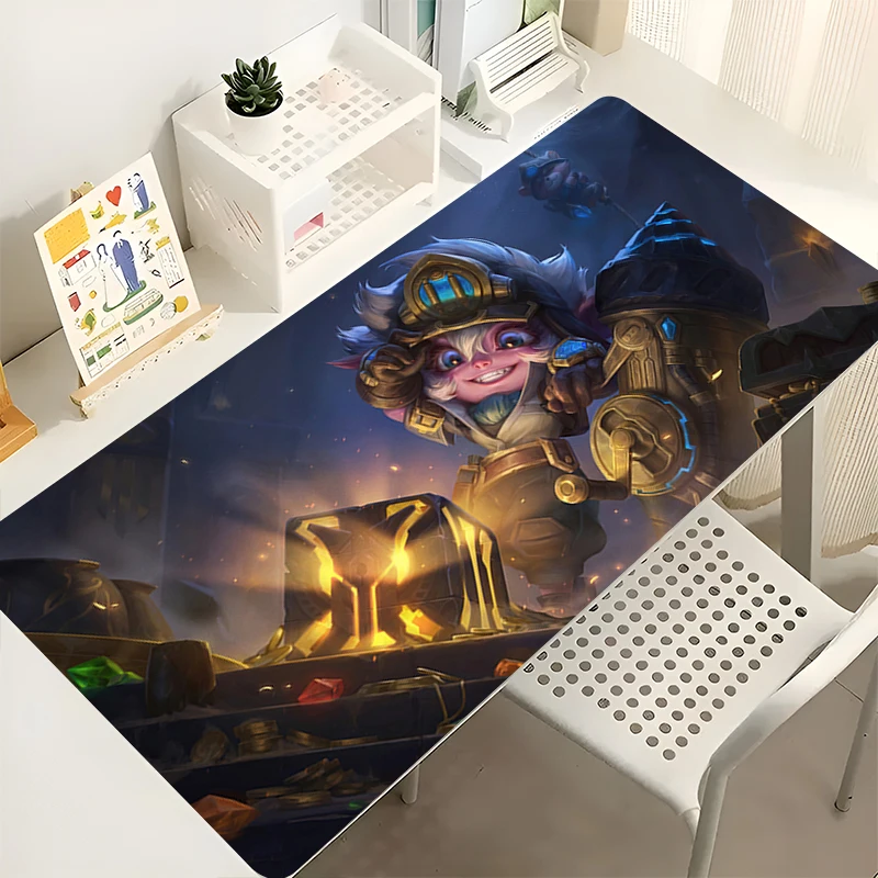 

Mousepad L-league of Legends Tristana PC Accessories Gaming Mouse Pad Non-slip Keyboard Pad Large Desk Mat Rubber Extended Pad