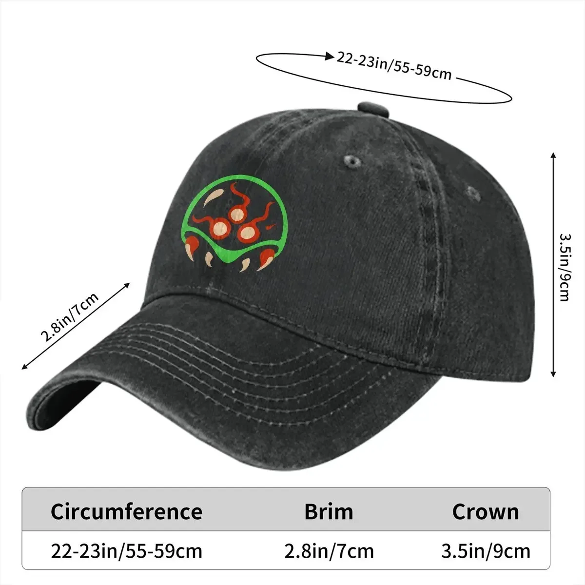 New Super Metroid Game Multicolor Hat Peaked Women's Cap Novelty Personalized Visor Protection Hats