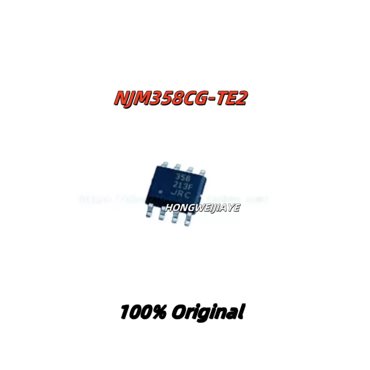10PCS 100% New NJM4560M-TE1 NJM358CG-TE2 NJM2904E-TE1 SOP-8 Brand New Original Chips ic