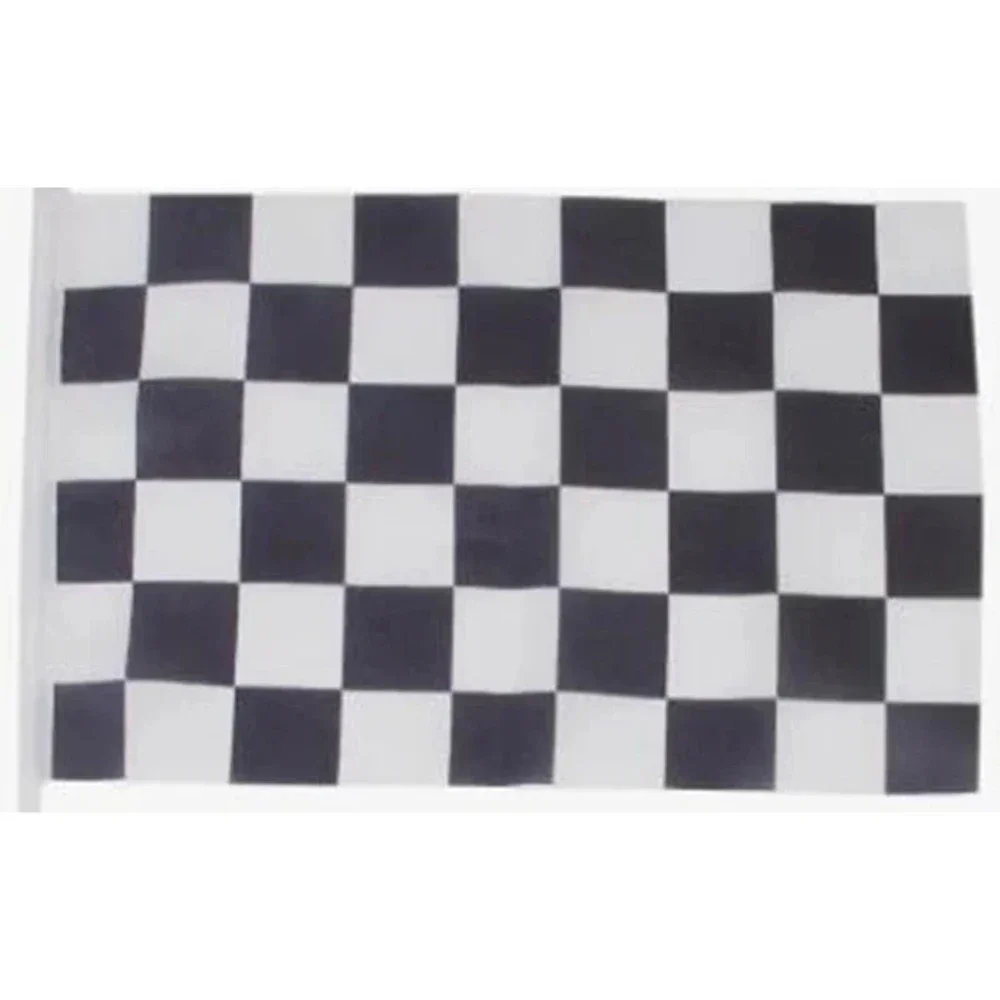 2X3FT Flags Black and White BANNER 90x150cm for Decoration custom CAR RACING FLAG