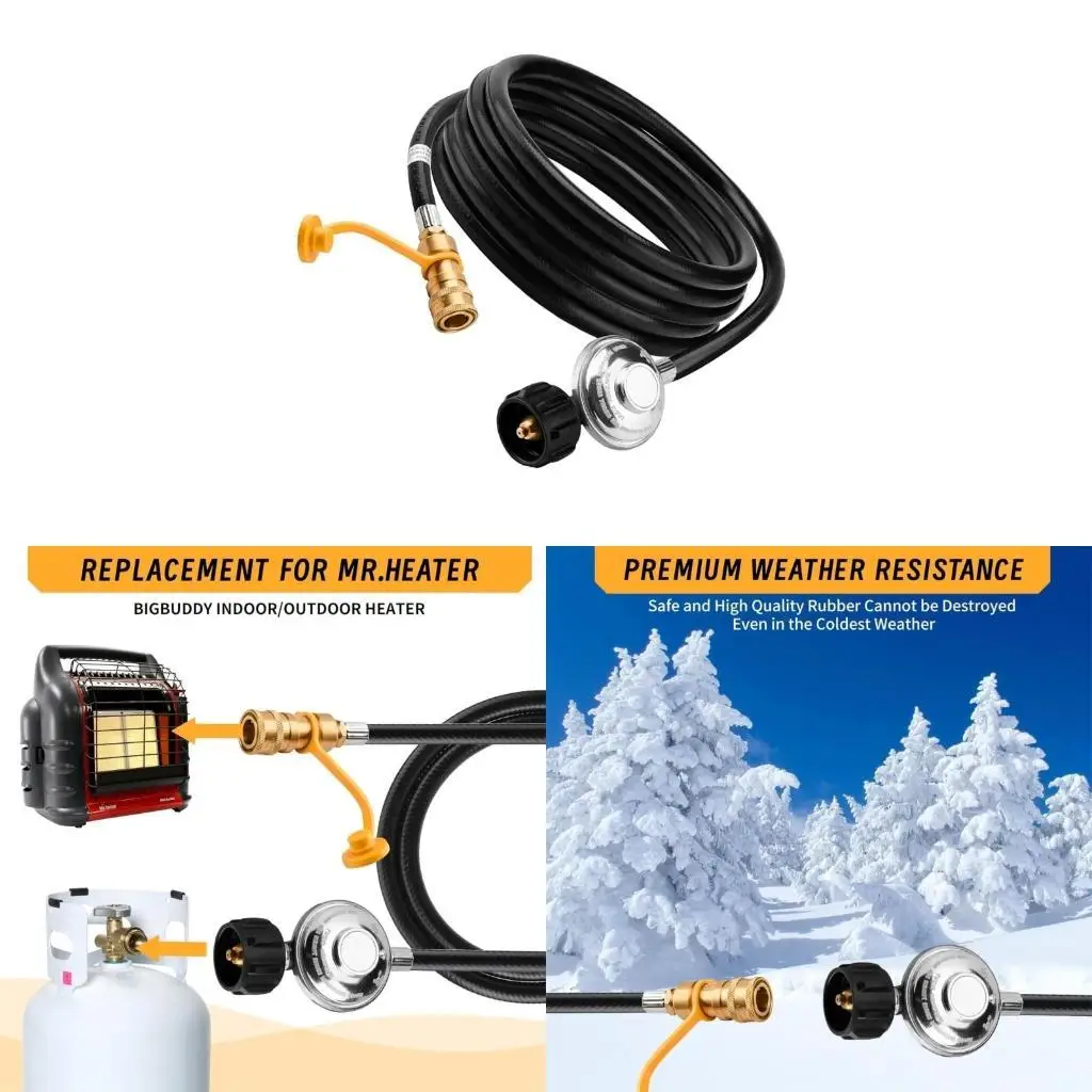 

2026 New Efficient Quick Fittings 12ft Hose Suitable for Home and Restaurant Use