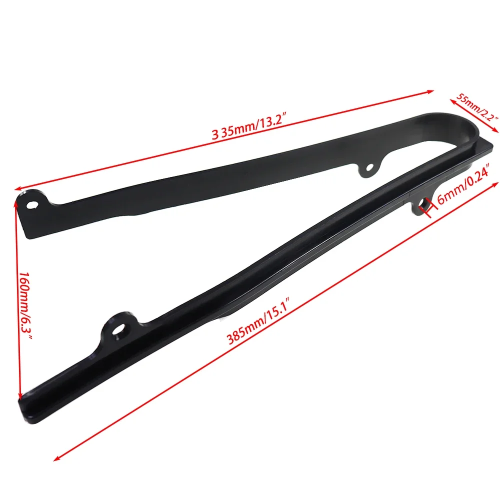 Motorcycle Rear Swingarm Chain Guide Slider Guard Protection For Honda VFR400 NC30 1989 1990 1991-1994, RVF 400 NC35 1994-1996