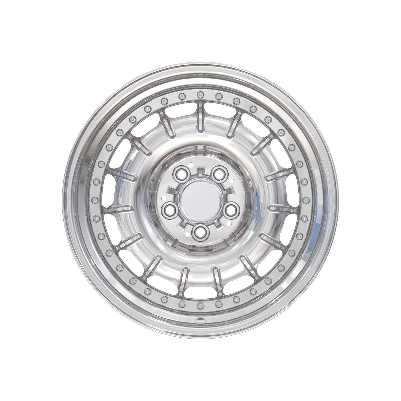 SYAC 2-piece Vintage Look Chrome Popular Style 18-22 Inch Performance Car Forged Customization Aluminum Alloy WheelsCar Wheel E