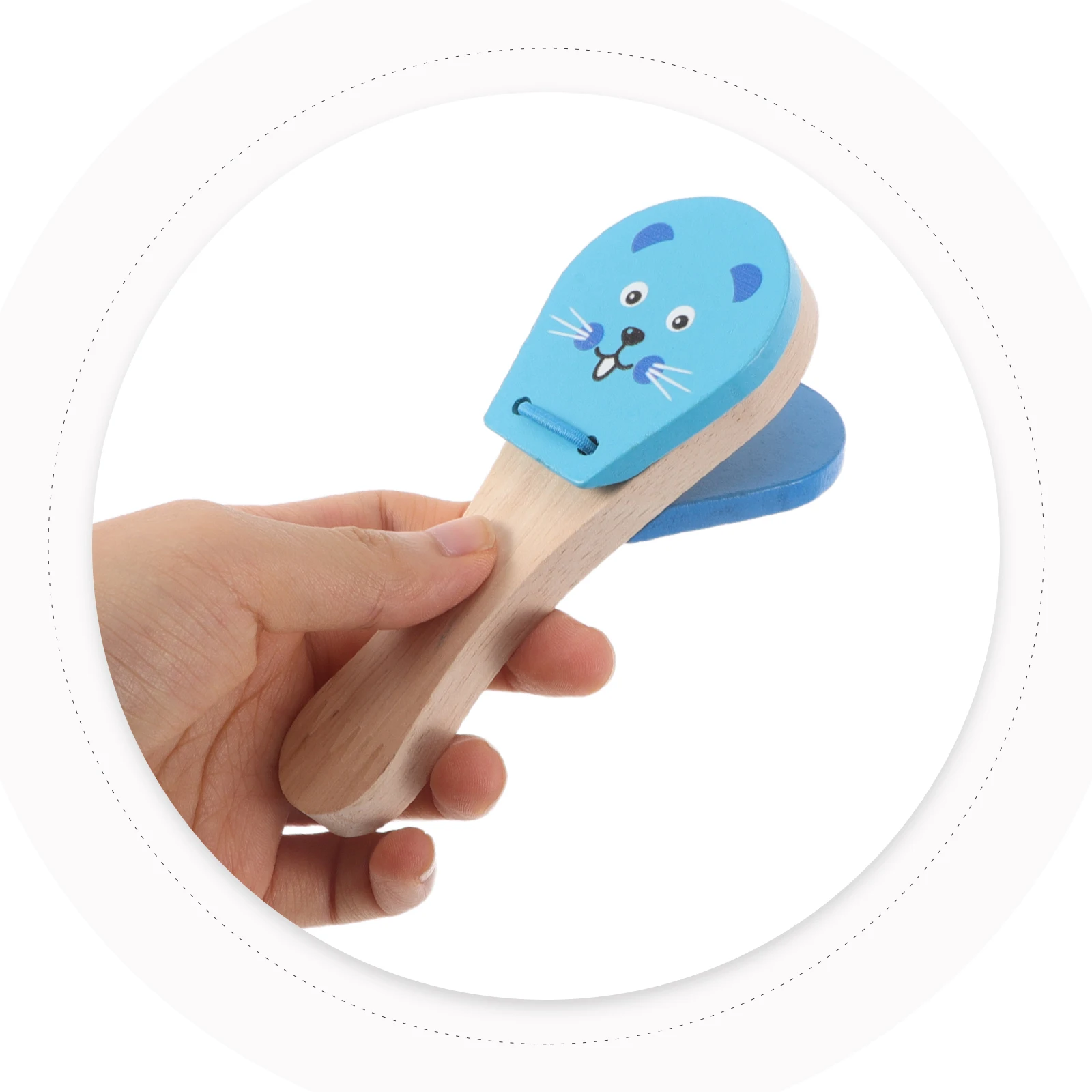 

3 Pcs Toddler Toys Children's Wooden Speaker Board Small Percussion Instruments Kids Blue