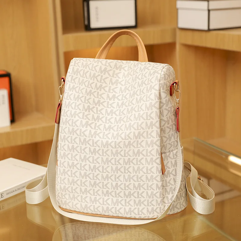 

Женский рюкзак с принтом 2025 года, просторная сумка с регулируемыми ремнями для работы на выходные, с отделением для ноутбука