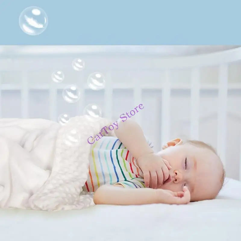 634F طفل يتلقى بطانية مع دعم منقط الأزهار المطبوعة الفراش الفراش