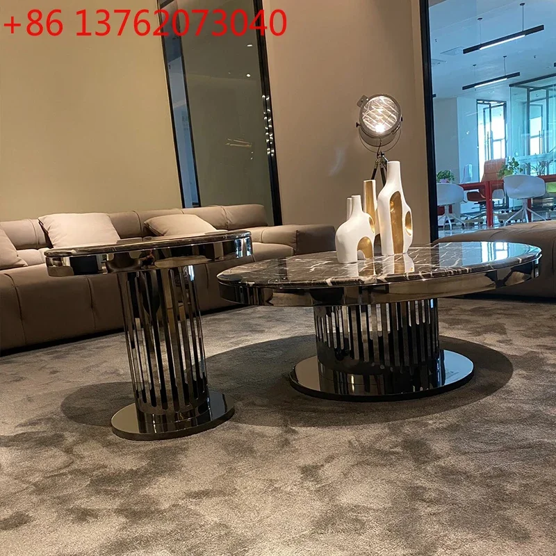 

Современный простой журнальный столик, итальянский мраморный столик для гостиной в стиле лёгкой роскоши.