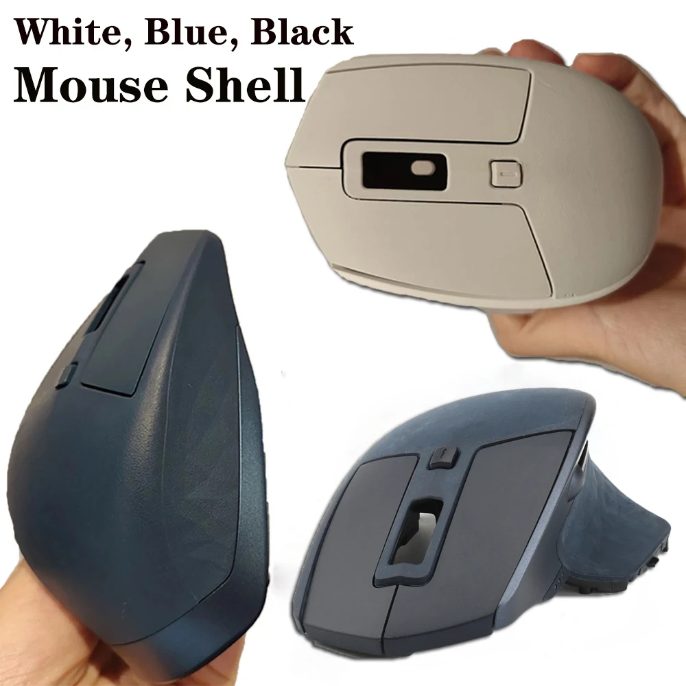 Replacement Mouse Upper Case Mouse Shell for Logitech MX Master 2S Black/White/Blue Upper Cover Shell Repair Parts